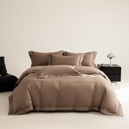 91家纺网 家纺一手货源 找家纺 （总）栩裕纺织 2023新款全棉镂空提花四件套-奢尚