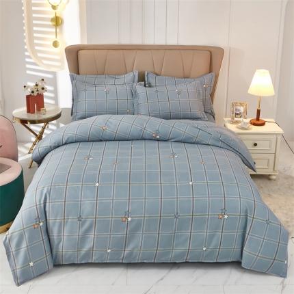 91家纺网 家纺一手货源 找家纺 爱一个家 2024新款植物羊绒四件套 德鲁斯