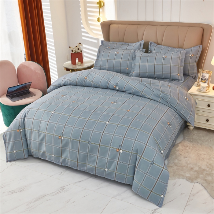 91家纺网 家纺一手货源 找家纺 爱一个家 2024新款植物羊绒四件套 德鲁斯