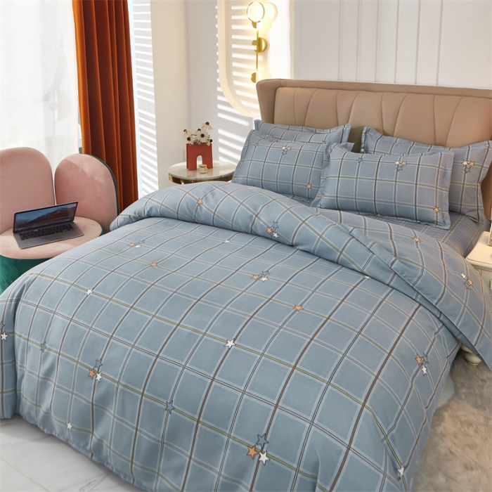 91家纺网 家纺一手货源 找家纺 爱一个家 2024新款植物羊绒四件套 德鲁斯