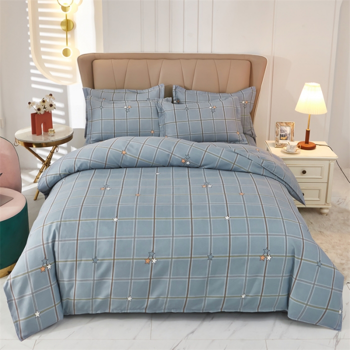 91家纺网 家纺一手货源 找家纺 爱一个家 2024新款植物羊绒四件套 德鲁斯