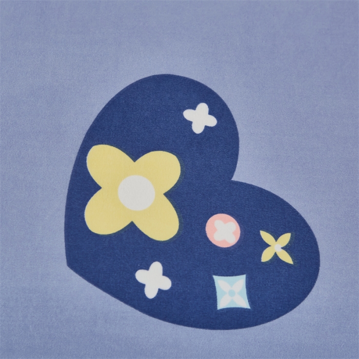 91家纺网 家纺一手货源 找家纺 爱一个家 2024新款植物羊绒四件套 桃心密码