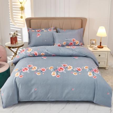 91家纺网 家纺一手货源 找家纺 总 爱一个家 2024新款植物羊绒单被套