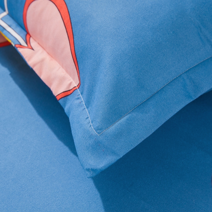 91家纺网 家纺一手货源 找家纺 爱一个家 2023新款植物羊绒单被套 欢瑞