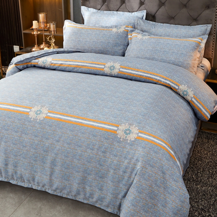 91家纺网 家纺一手货源 找家纺 爱一个家 2023新款植物羊绒单被套 挚爱永恒