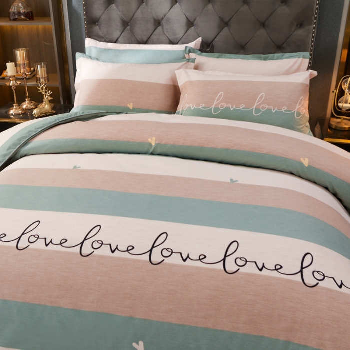 91家纺网 家纺一手货源 找家纺 爱一个家 2023新款植物羊绒单被套 米洛恋曲