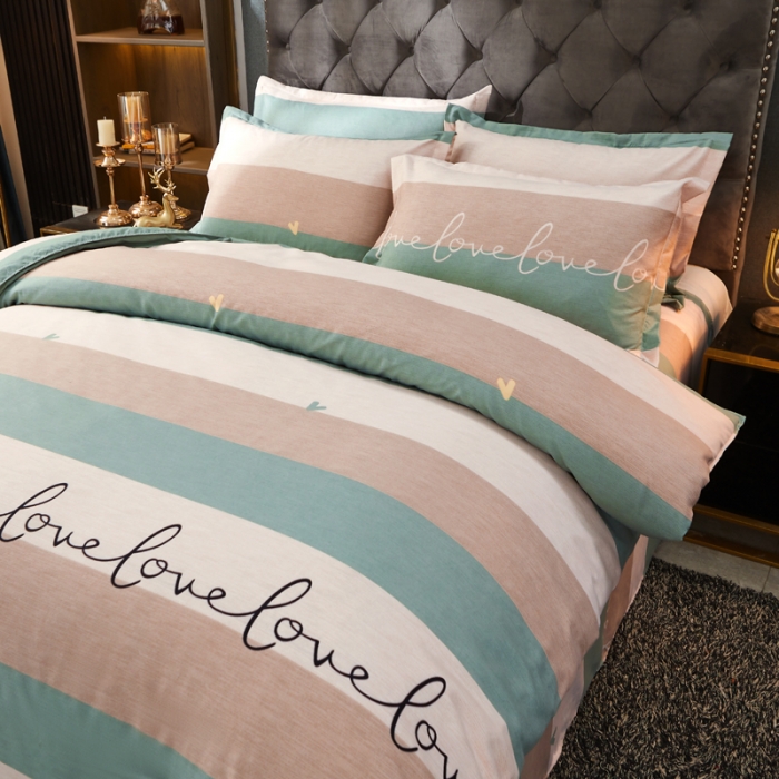 91家纺网 家纺一手货源 找家纺 爱一个家 2023新款植物羊绒单被套 米洛恋曲