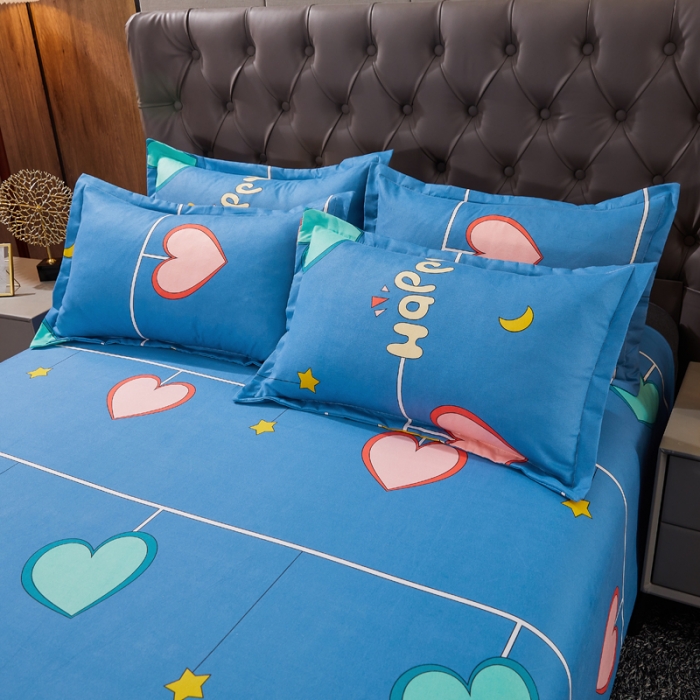 91家纺网 家纺一手货源 找家纺 爱一个家 2023新款植物羊绒单被套 欢瑞