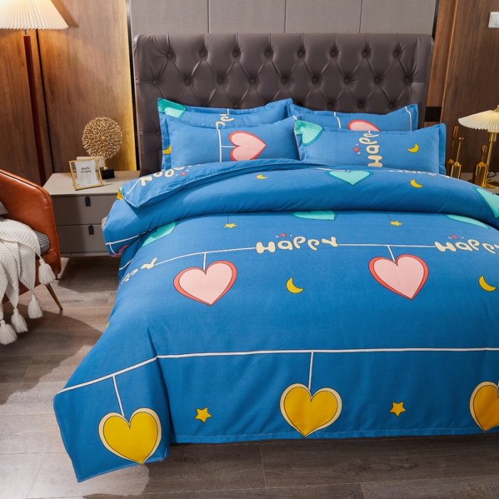 91家纺网 家纺一手货源 找家纺 爱一个家 2023新款植物羊绒单被套 欢瑞