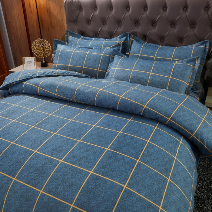 91家纺网 家纺一手货源 找家纺 爱一个家 2023新款植物羊绒单被套 格利小镇