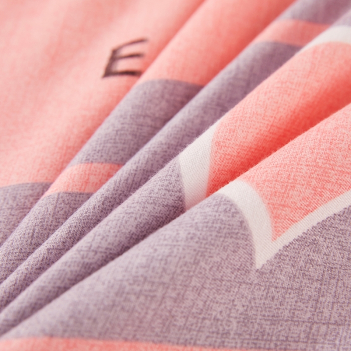 91家纺网 家纺一手货源 找家纺 爱一个家 2023新款植物羊绒单被套 爱之言