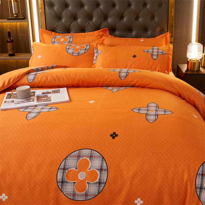 91家纺网 家纺一手货源 找家纺 爱一个家 2023新款植物羊绒单被套 费加罗