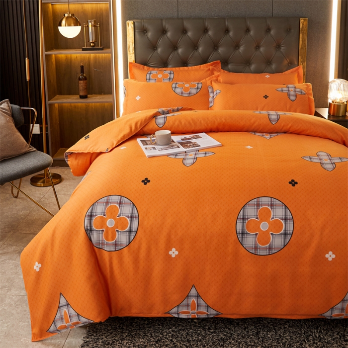 91家纺网 家纺一手货源 找家纺 爱一个家 2023新款植物羊绒单被套 费加罗