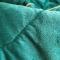 91家纺网 家纺一手货源 找家纺 暖树 2023新款加厚双面绒卡通抱枕被（专版花型）-郁金香兔（加厚） 郁金香兔（加厚）-松石绿