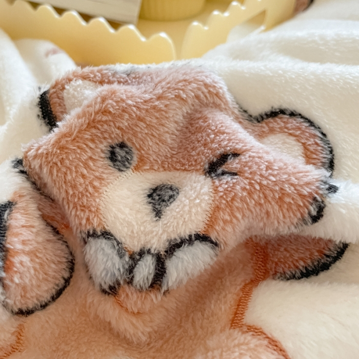 91家纺网 家纺一手货源 找家纺 慕尚 2025新款5D雪花绒单品系列-单被套 星空熊