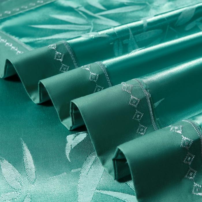 91家纺网 家纺一手货源 找家纺 天丝刺绣贡缎提花全棉四件套