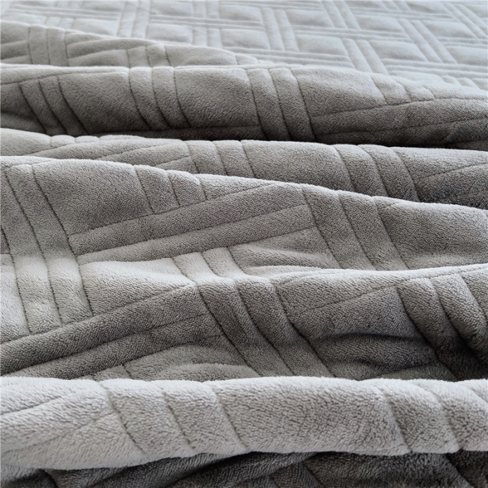 91家纺网 家纺一手货源 找家纺 十个点家纺 2024新款牛奶绒床裙四件套-欣雅 欣雅奶油灰