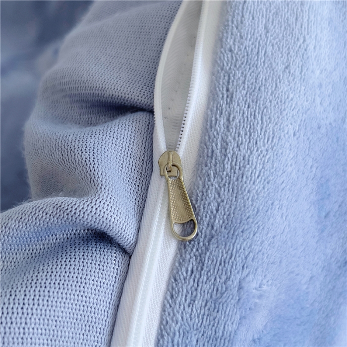 91家纺网 家纺一手货源 找家纺 十个点家纺 2024新款牛奶绒床裙四件套-欣雅 欣雅浅宝蓝