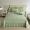 91家纺网 家纺一手货源 找家纺 十个点家纺 2024新款牛奶绒欣雅系列单床盖 欣雅-奶油绿