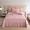 91家纺网 家纺一手货源 找家纺 十个点家纺 2024新款牛奶绒欣雅系列单床盖 欣雅-胭脂粉