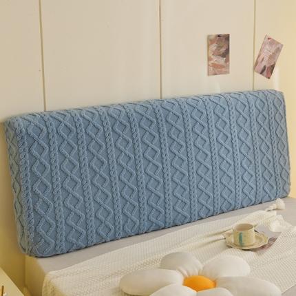 91家纺网 家纺一手货源 找家纺 （总）启博家纺 2023新款简约提花绒床头罩