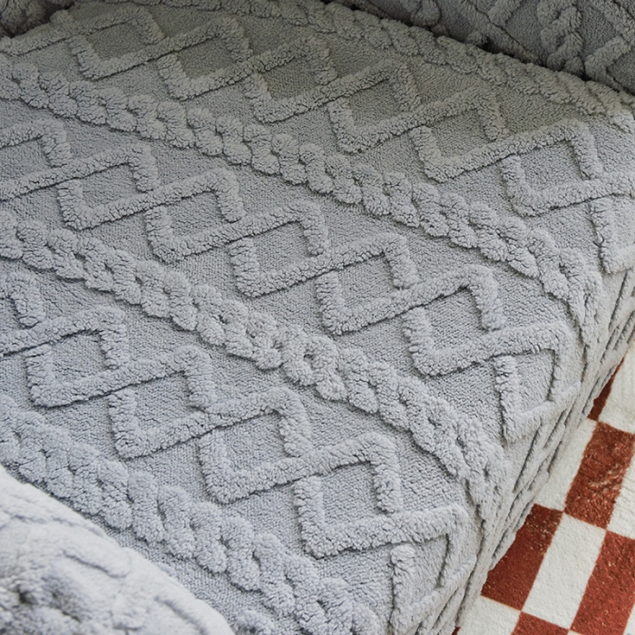 91家纺网 家纺一手货源 找家纺 启博家纺 2023新款保暖卡座单人沙发套半圆沙发套 烟灰