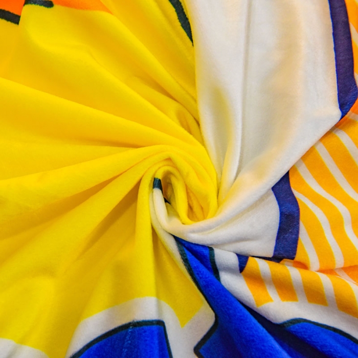 91家纺网 家纺一手货源 找家纺 ds生活馆2025新款大版卡通水晶牛奶珊瑚绒单被套三四件套 快乐皮卡