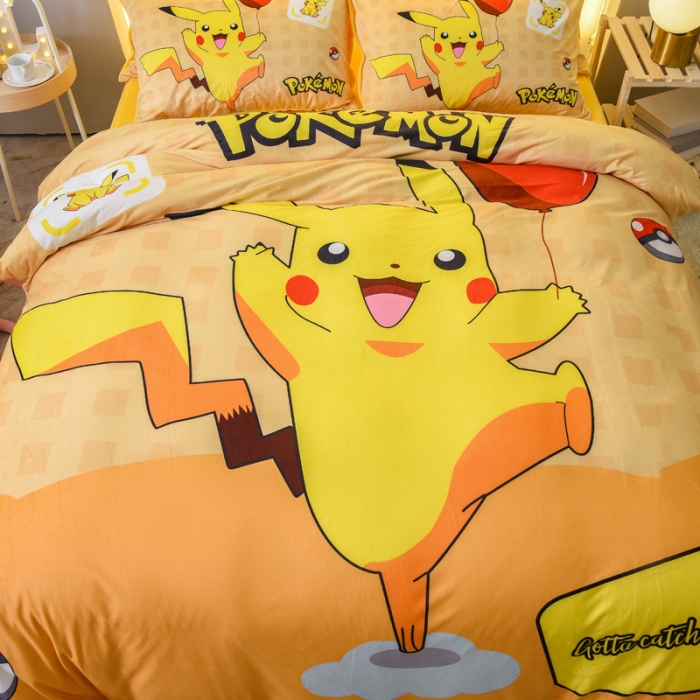 91家纺网 家纺一手货源 找家纺 ds生活馆2025新款大版卡通水晶牛奶珊瑚绒单被套三四件套 气球皮卡