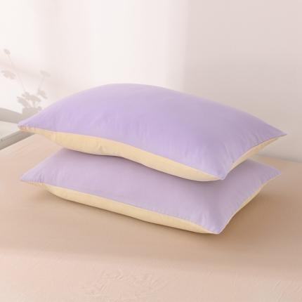 2024新款水洗棉枕套枕头套装一对家用珊瑚绒单个48cmx74cm成人