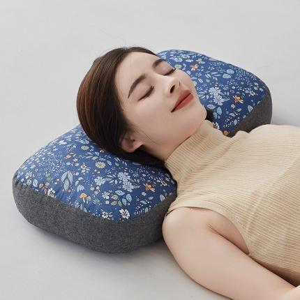 91家纺网 家纺一手货源 找家纺 （总）乐可 2023新款全棉碎花面包荞麦枕 枕头枕芯