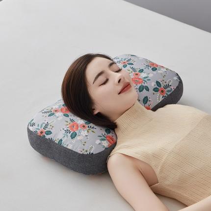 91家纺网 家纺一手货源 找家纺 （总）乐可 2023新款全棉碎花面包荞麦枕 枕头枕芯