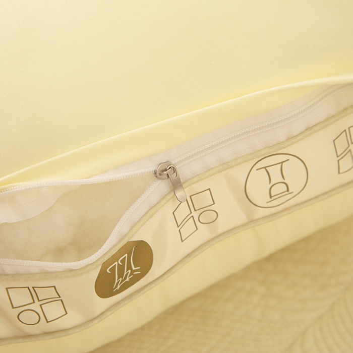 91家纺网 家纺一手货源 找家纺 总爱来伊家纺 2023新款本色A类回归大豆滋养枕芯枕头48*74cm