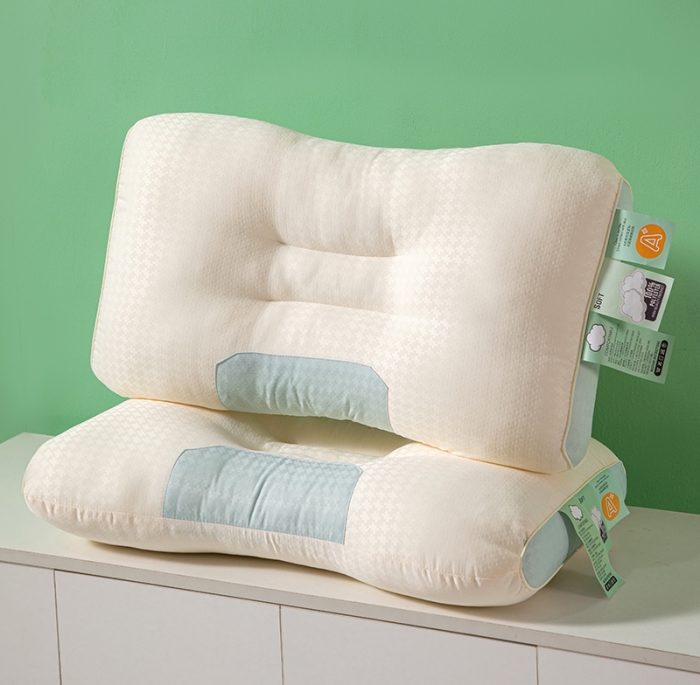 91家纺网 家纺一手货源 找家纺 （总）爱来伊家纺 2023新款针织云朵舒适按摩枕枕头枕芯