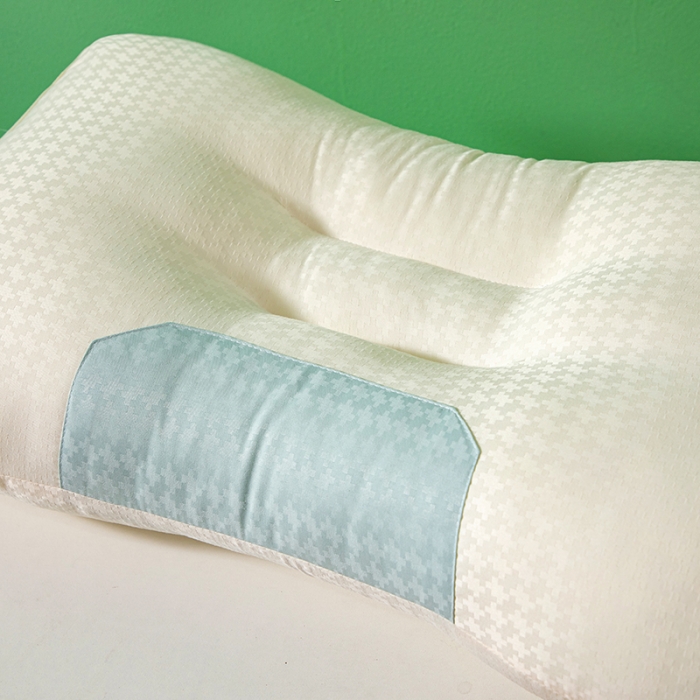 91家纺网 家纺一手货源 找家纺 （总）爱来伊家纺 2023新款针织云朵舒适按摩枕枕头枕芯