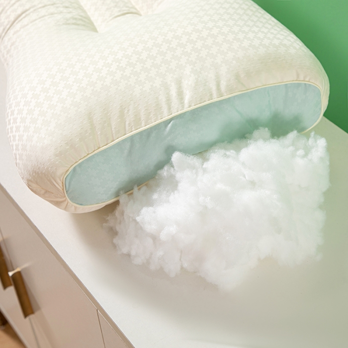 91家纺网 家纺一手货源 找家纺 （总）爱来伊家纺 2023新款针织云朵舒适按摩枕枕头枕芯