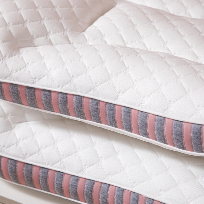 91家纺网 家纺一手货源 找家纺 爱来伊家纺 2023新款SPA深睡记忆枕护颈枕枕头枕芯 SPA深睡记忆枕-粉