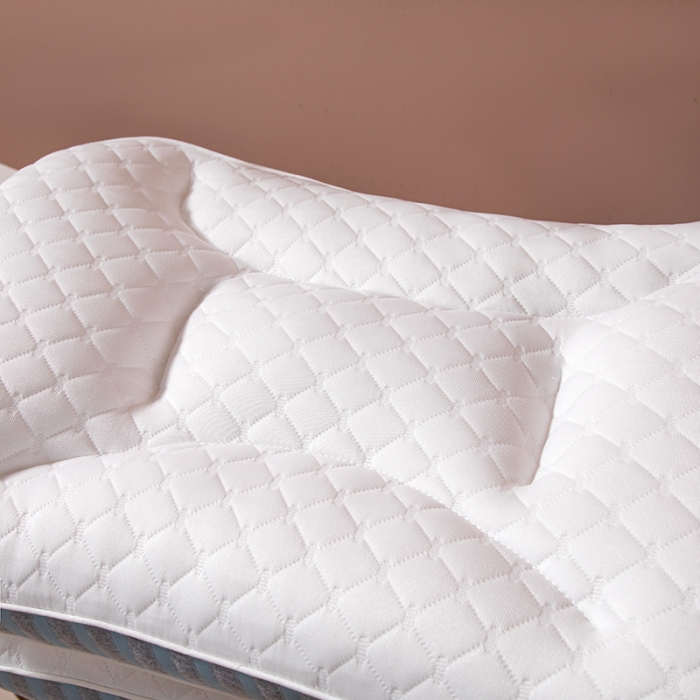 91家纺网 家纺一手货源 找家纺 爱来伊家纺 2023新款SPA深睡记忆枕护颈枕枕头枕芯 SPA深睡记忆枕-蓝