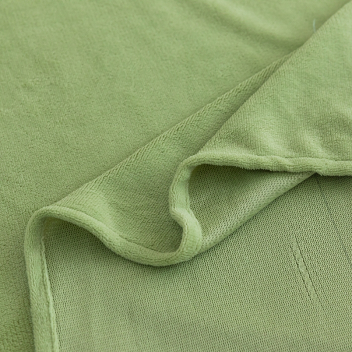 91家纺网 家纺一手货源 找家纺 慕澄家纺 2023新款纯色牛奶绒加厚保暖多功能床单盖毯 床单-抹茶