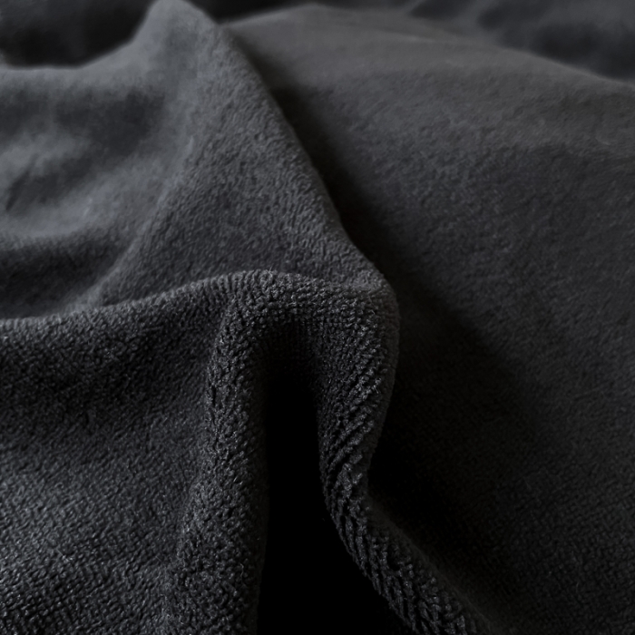 91家纺网 家纺一手货源 找家纺 慕澄家纺 2023新款简约牛奶绒加厚保暖四件套-纯爱 纯爱-黑金