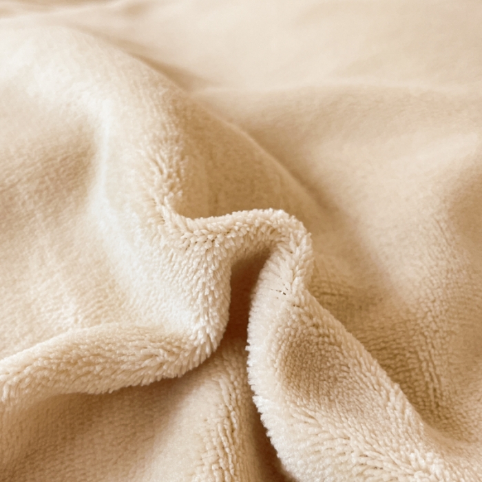 91家纺网 家纺一手货源 找家纺 慕澄家纺 2023新款简约牛奶绒加厚保暖四件套-纯爱 纯爱-驼咖