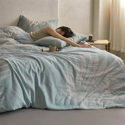 91家纺网 家纺一手货源 找家纺 （总）安莱生活 2023新品舞叶单品被套福利独 家系列