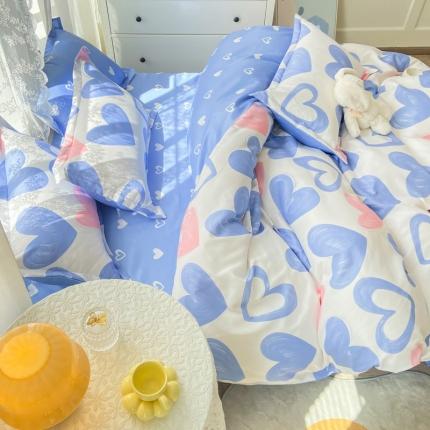 91家纺网 家纺一手货源 找家纺 （总2）漫仙阁家纺 2023新款亲肤棉芦荟棉单品枕套一对