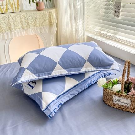 91家纺网 家纺一手货源 找家纺 （总2）漫仙阁家纺 2023新款亲肤棉芦荟棉单品枕套一对