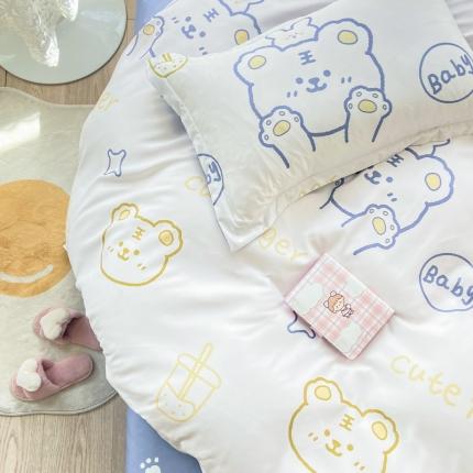 91家纺网 家纺一手货源 找家纺 （总2）漫仙阁家纺 2023新款亲肤棉芦荟棉单品枕套一对