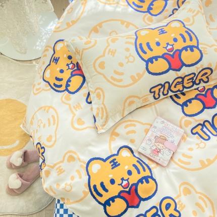 91家纺网 家纺一手货源 找家纺 （总2）漫仙阁家纺 2023新款亲肤棉芦荟棉单品枕套一对