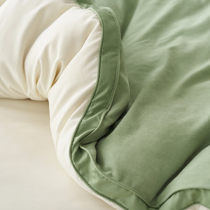 91家纺网 家纺一手货源 找家纺 （总）荔禾家居 2023新款A类毛巾绣多巴胺系大豆被冬被