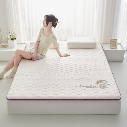 91家纺网 家纺一手货源 找家纺 祁恋婷家居 2023新款A类专版乳胶记忆棉大豆床垫【床垫遮盖物】-款式一 中国龙-白