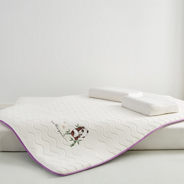 91家纺网 家纺一手货源 找家纺 （总）祁恋婷家居 2023新款A类专版乳胶记忆棉大豆床垫【床垫遮盖物】-款式一