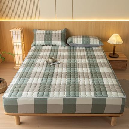 91家纺网 家纺一手货源 找家纺 （总）卡伦 2025新款A类纯棉水洗棉夹棉床笠