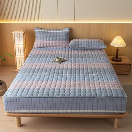 91家纺网 家纺一手货源 找家纺 （总）卡伦 2025新款A类纯棉水洗棉夹棉床笠